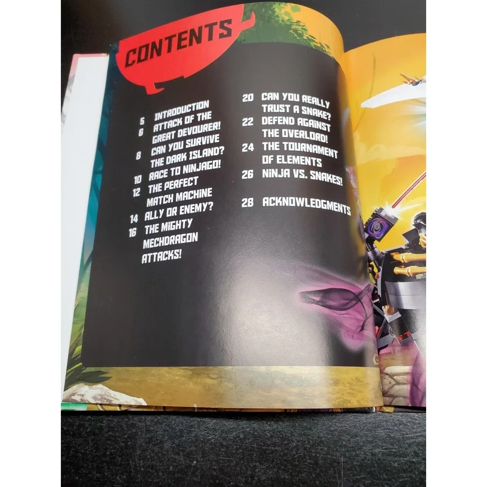 Lego Ninjango‎ Ninja Battles Book - Illustrated Book